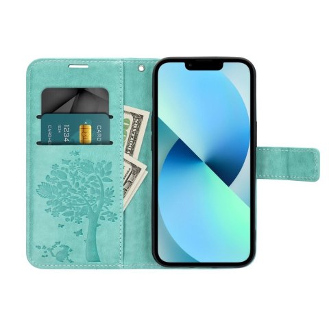 Etui z klapką na Motorola G06 Mezzo Book drzewo zielone