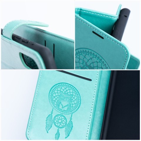 Etui z klapką na Oppo Reno 14 / 14F Mezzo Book łapacz snów zielone