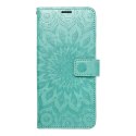 Etui z klapką na Oppo Reno 14 / 14F Mezzo Book mandala zielone