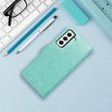 Etui z klapką na Samsung A06 Mezzo Book łapacz snów zielone
