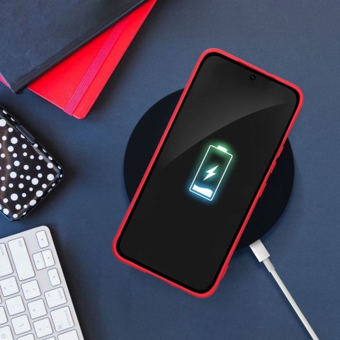Etui na Samsung A37 5G Silicone brzoskwiniowe