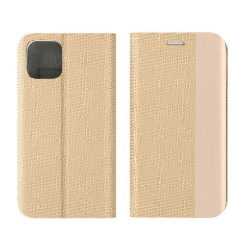 Etui z klapką na iPhone 16 PLUS Sensitive Book złote