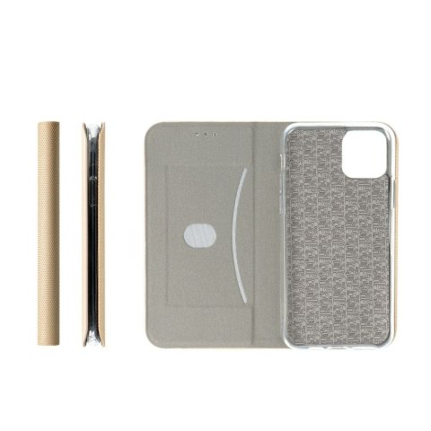 Etui z klapką na iPhone 16 PLUS Sensitive Book złote