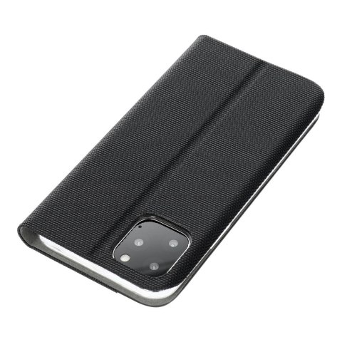 Etui z klapką na iPhone 16e (SE 4 2025) Sensitive Book czarne