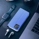Etui z klapką na iPhone 16e (SE 4 2025) Sensitive Book niebieskie