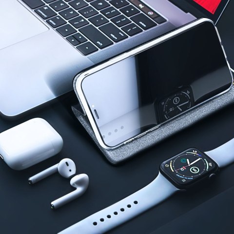 Etui z klapką na iPhone 17 / 18 Sensitive Book czarne