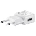 Ładowarka sieciowa Samsung EP-TA200EWE USB-A 15W z kablem EP-DR140AWE USB-A - USB-C (OOB Bulk - opakowanie zastępcze) - biała