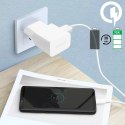Ładowarka sieciowa Samsung EP-TA200EWE USB-A 15W z kablem EP-DR140AWE USB-A - USB-C (OOB Bulk - opakowanie zastępcze) - biała