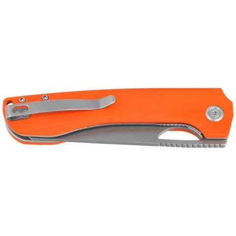 Nóż składany Kubey Elang Orange G10, Beadblasted AUS-10 by Sebastian Irawan (KU365A)