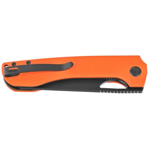 Nóż składany Kubey Elang Orange G10, Blackwashed AUS-10 by Sebastian Irawan (KU365B)