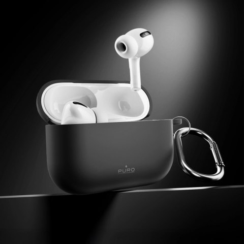 Puro Silicon Cover ICON for Airpods Pro 3, black
