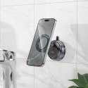 Uchwyt na telefon do samochodu magnetyczny Hoco z regulowaną przyssawką H92 czarno szary