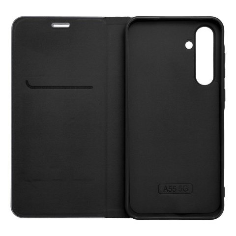 Etui z klapką na Huawei P Smart 2019 Luna Book Carbon czarne