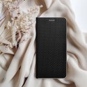 Etui z klapką na Huawei P Smart 2019 Luna Book Carbon czarne