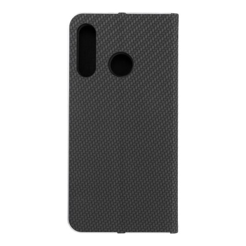 Etui z klapką na Huawei P30 LITE Luna Book Carbon czarne
