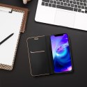 Etui z klapką na iPhone 14 Luna Book Gold czarne