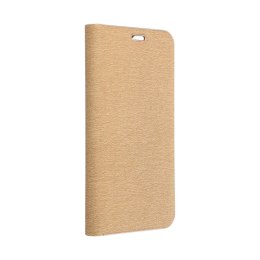 Etui z klapką na Samsung A26 5G Luna Book Gold złote