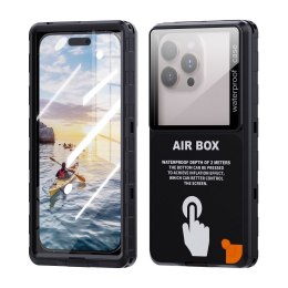 Etui na Airbox MAX 6.9 Shellbox wodoodporne czarne