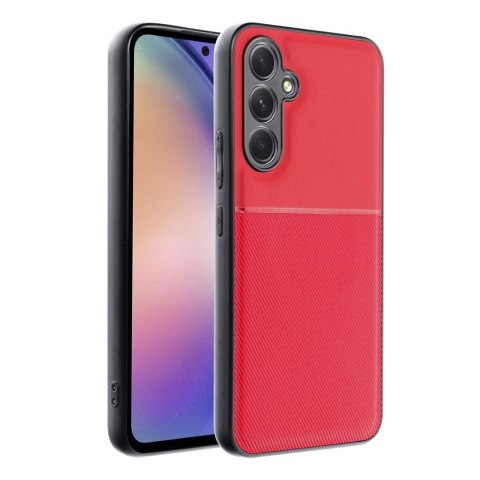 Etui na Samsung A54 5G Noble czerwone