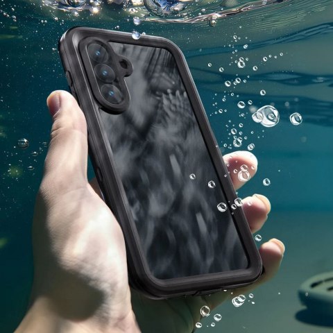 Etui na Samsung A56 Shellbox wodoodporne czarne