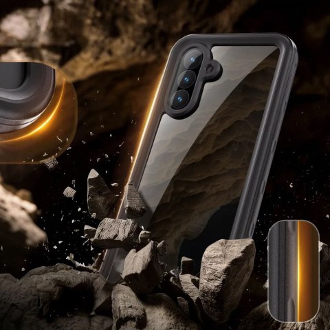 Etui na Samsung A56 Shellbox wodoodporne czarne