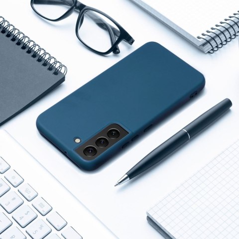 Etui na Samsung S22 Silicone niebieskie