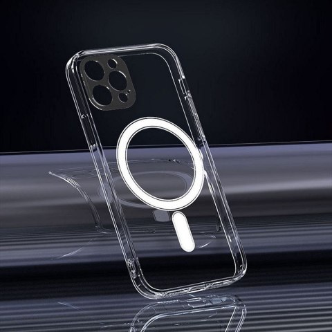 Etui na iPhone 14 PLUS Clear Mag Cover (MID) zgodne z MagSafe transparentne