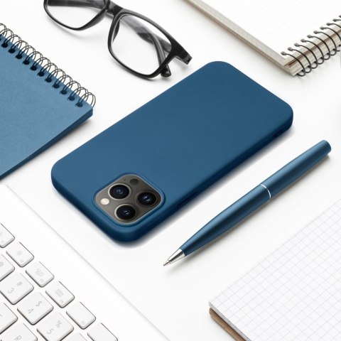 Etui na iPhone 7 Silicone niebieskie
