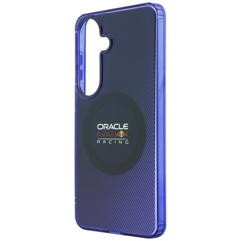 RED BULL futerał do SAMSUNG S26 RBHMS26S24HGDSV (Magnetic Double Layer PC Blended Lines) navy