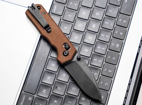Nóż składany Böker Plus Rockstub Micarta 14C28N Crossbar Lock