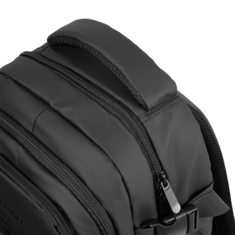 Plecak Wozinsky WPW-20L z kieszenią na laptopa podróżny 40x20x25 cm do luku bagażowego - czarny