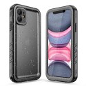 Etui na iPhone 11 wodoodporne Shellbox Dot czarne