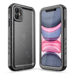 Etui na iPhone 11 wodoodporne Shellbox Dot czarne