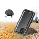 Etui na iPhone 11 wodoodporne Shellbox Dot czarne