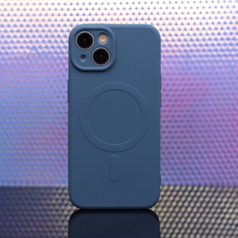 Nakładka Simple Color Mag do Samsung Galaxy A37 5G granatowa
