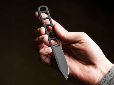 Böker BFF Packlite Allblack Nóż MagnaCut 6,5 cm Kydex