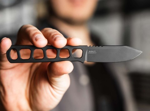 Böker BFF Packlite Allblack Nóż MagnaCut 6,5 cm Kydex
