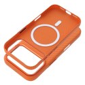 Etui na iPhone 16 PRO MAX K-Look zgodne z MagSafe pomarańczowe