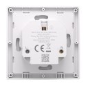Inteligentne gniazdko ścienne Sonoff WS01TPF-E WiFi (typ F)