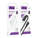 Kabel USB C do USB C Hoco 3A 60W 1 m X120 czarny
