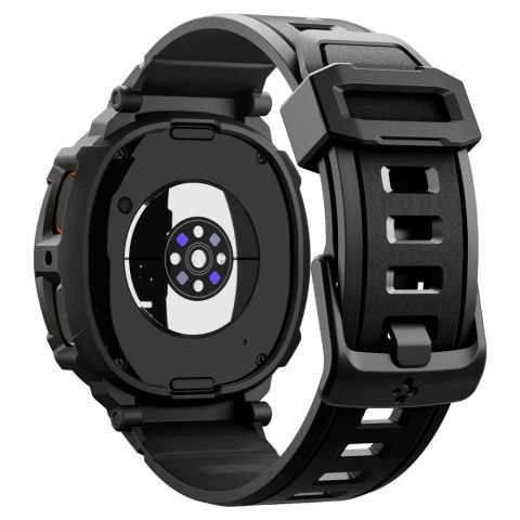 Pasek Spigen Rugged Armor Pro na Samsung Galaxy Watch 8 40 mm - czarny mat