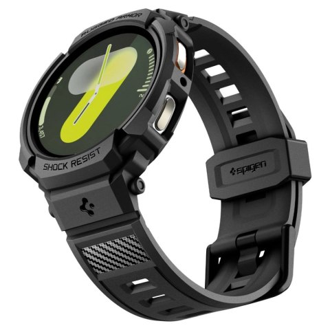 Pasek Spigen Rugged Armor Pro na Samsung Galaxy Watch 8 40 mm - czarny mat
