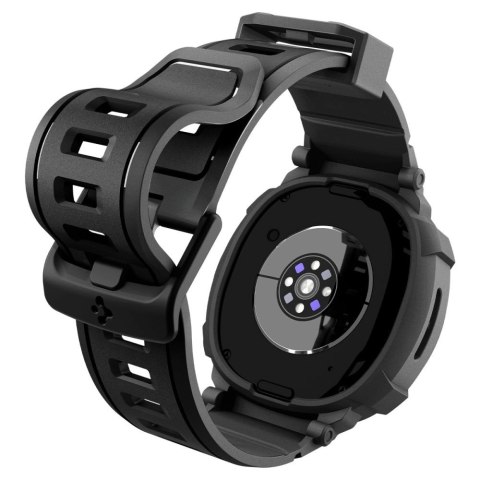 Pasek Spigen Rugged Armor Pro na Samsung Galaxy Watch 8 40 mm - czarny mat