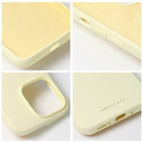 ROAR futerał CLOUD SKIN do IPHONE 17 Pro Max Jasnożółty