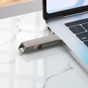 Pendrive 64GB USB 3.2 (USB A + USB C) Hoco UD15 szary