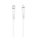 Kabel USB C do Lightning Forcell F-Energy PD 3A 27W Silicone 1 m C346 biały