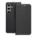 Etui z klapką na Samsung S24 ULTRA Luna Book Carbon czarne