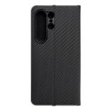 Etui z klapką na Samsung S24 ULTRA Luna Book Carbon czarne