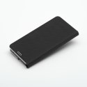 Etui z klapką na Samsung S24 ULTRA Luna Book Carbon czarne
