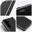 Etui z klapką na Samsung S24 ULTRA Luna Book Carbon czarne
